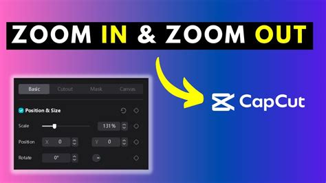 How To Zoom In And Zoom Out Of Video Using Keyframes In Capcut For