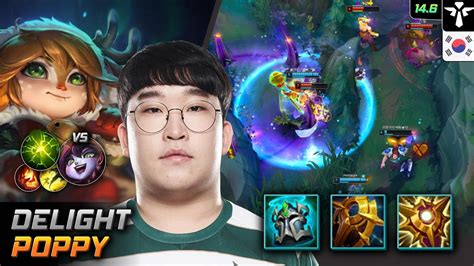 Delight Poppy Support Build Knight S Vow Aftershock LOL KR