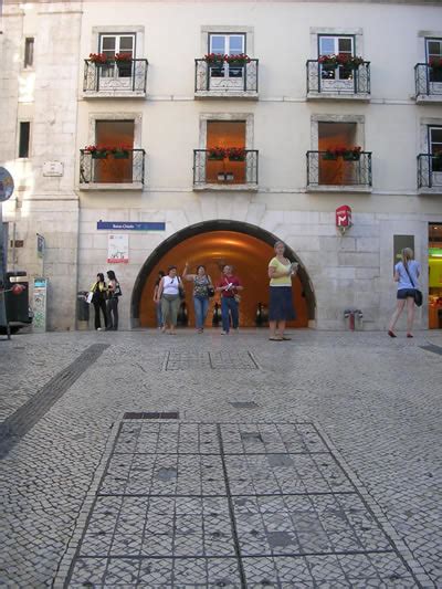 Metro Station Lisbon Area Baixa Chiado Free Escalators Avoid