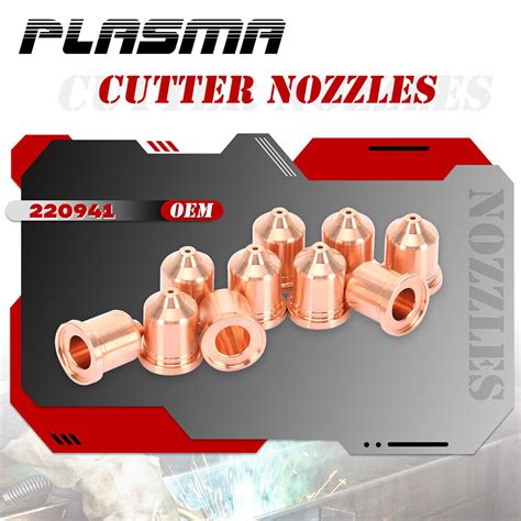 Pcs Plasma Cutter Nozzle Fit Pmx Hypertherm Powermax Xp