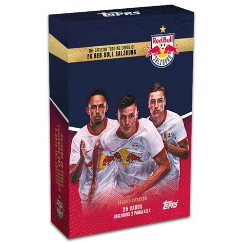 Topps Fc Red Bull Salzburg Official Team Set Soccer Cards