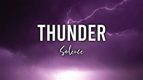 Solence Thunder Lyrics YouTube