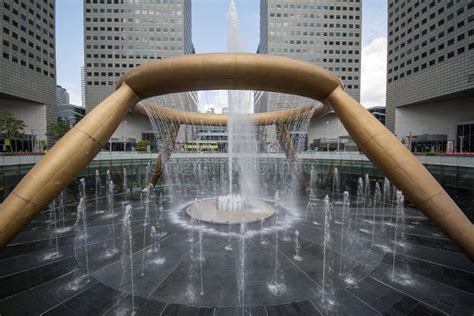 Fountain Of Wealth At Suntec City In Singapore Editorial Photography