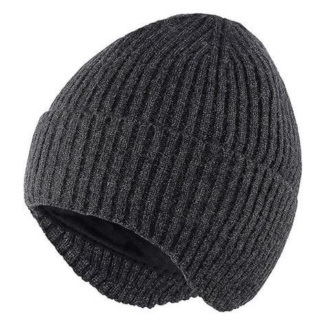 Wool Washable Women Men Winter Beanie Hat