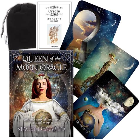 Amazon Co Jp Kancharo Oracle Cards 44 Cards Tarot Divination Queen