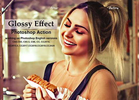 Glossy Effect Photoshop Action Glossy Effect Photoshop Action