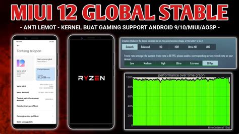 Review Rom Miui Global Stable Ryzen Kernel Gaming Buat Pubg Fps