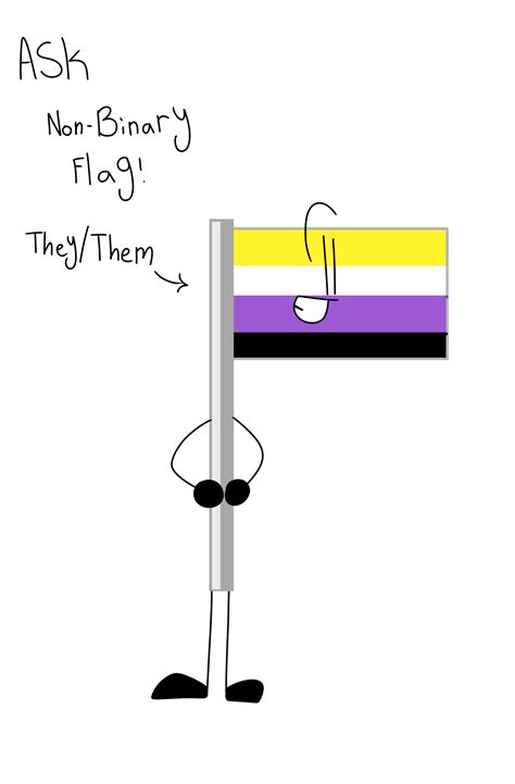 Ask Enby Flag Theyll Take Any Question Robjectshows