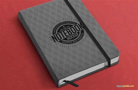 Free Notebook Mockup Psd Zippypixels