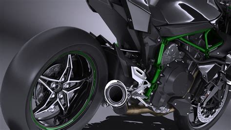 Kawasaki Ninja H R Supercharged D Model Cgtrader