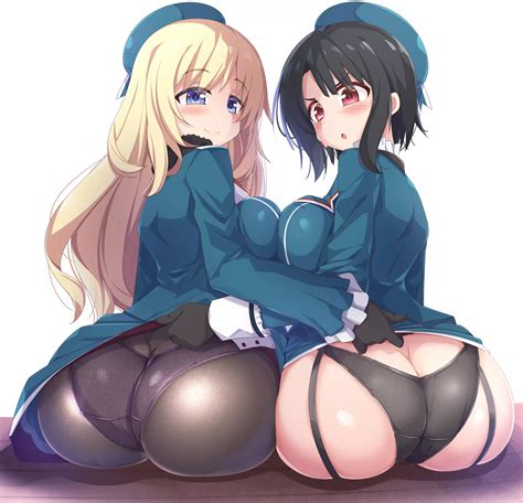 Atago And Takao Dress Uniform Booty Nudes KanMusuNights NUDE PICS ORG