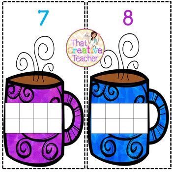 Hot Cocoa Counting By That Creative Teacher TPT