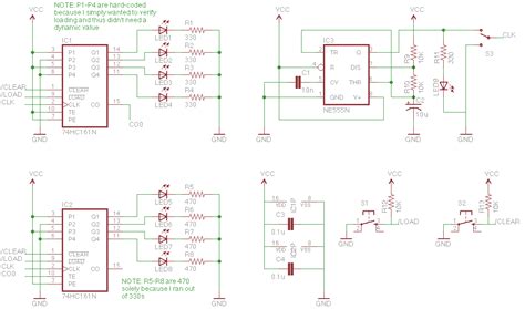 4 Bit Synchronous Counter Circuit Diagram - Circuit Diagram