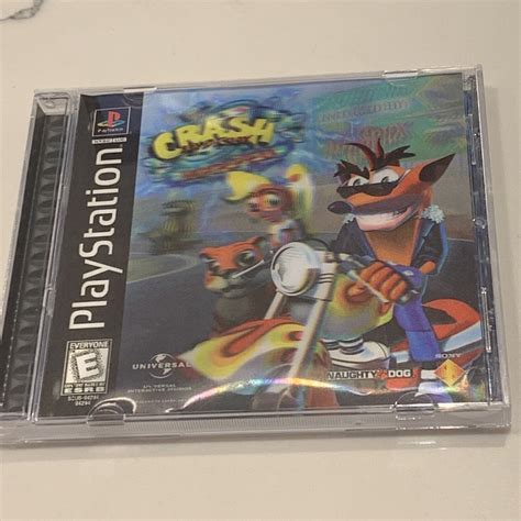 Crash Bandicoot 3 Warped Ps1 Read Black Label Holo No Manual Tested