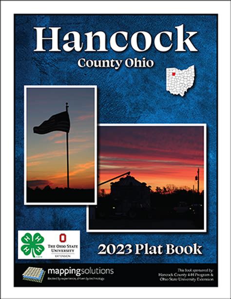 Hancock County Ohio 2023 Plat Book | Mapping Solutions