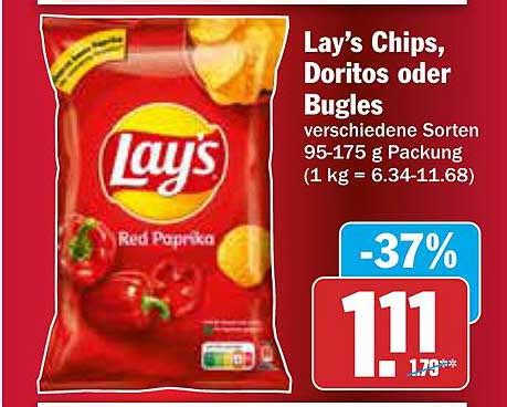 Lay S Chips Doritos Oder Bugles Angebot Bei AEZ 1Prospekte De