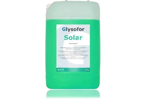 Glysofor Solar Solarflüssigkeit Solarfluid auf Basis von Propylenglykol