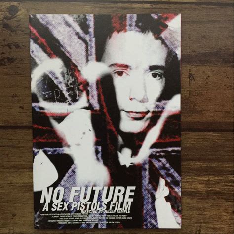 映画チラシ ミニサイズ NO FUTURE A SEX PISTOLS FILM セックスピストルズ ジュリアン テンプル監督 シネセゾン渋谷