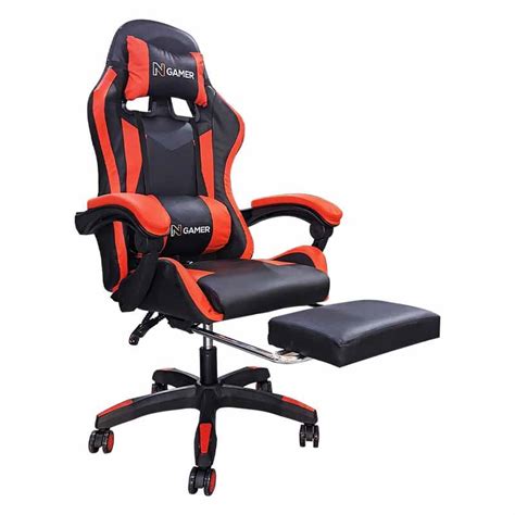 Silla Gamer Con Reposapi S Ergon Micos Y Coj N Lumbar De Masaje