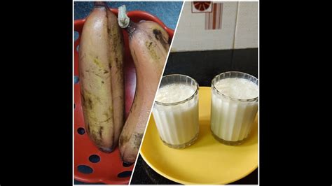 Red Banana Milkshake Recipe How To Prepare Red Banana Milkshake