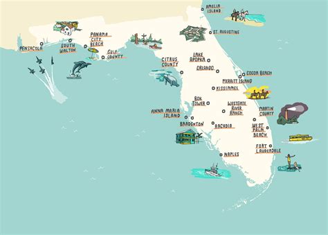 Visit Florida Map 2