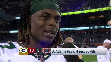 Davante Adams On Safety Adrian Amos Interception There Was No Better