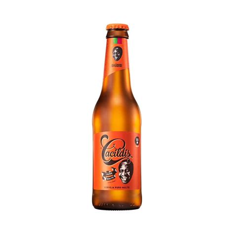 Cerveja Cacildis Premium Lager Long Neck 355 ML Mega Box Atacadista