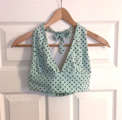 S Beach Party Polka Dot Bikini Gem