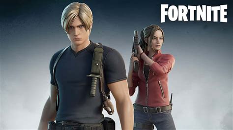 How To Get Resident Evil Skins In Fortnite Leon Kennedy Claire