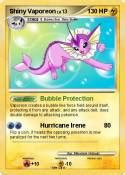 Pokémon Shiny Vaporeon 1 1 - Shiny! - My Pokemon Card