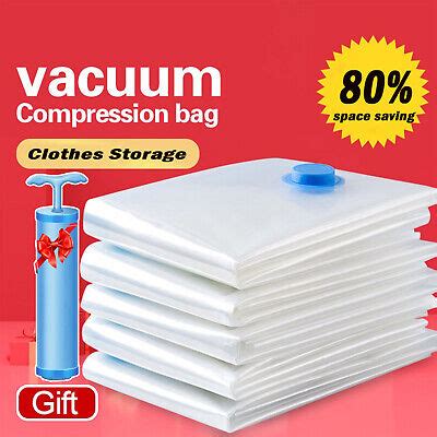 STRONG VACUUM STORAGE SPACE SAVING BAGS VAC BAG SPACE SAVER VACCUM