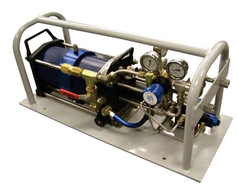 Air Driven High Pressure Booster Pumps Hydrotest Boosters