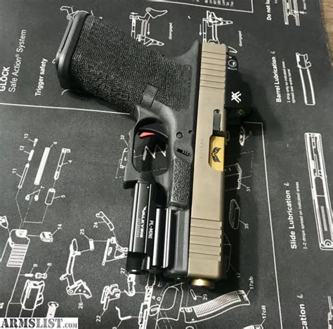 ARMSLIST For Sale Zev Technologies Spartan Glock 19 Gen 3 FDE Olight