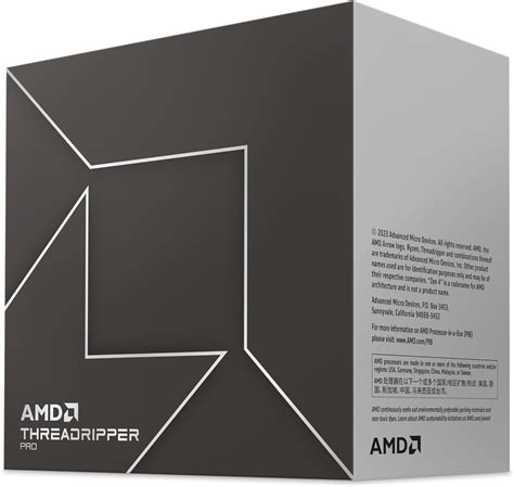 Amd Ryzen Threadripper Pro 5995wx 64 Core 128 Thread Desktop Processor Electronics