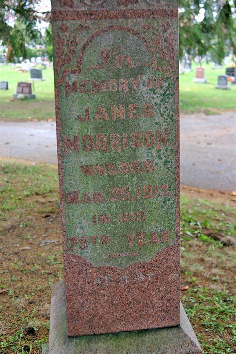 James Morrison 1834 1913 Find A Grave Memorial