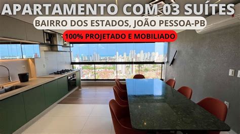 Apartamento Em Jo O Pessoa Mobiliado Su Tes Vista Mar