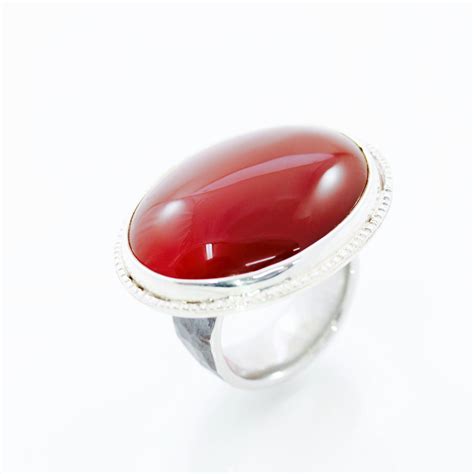 Carnelian Ring – SterlingAndSteel