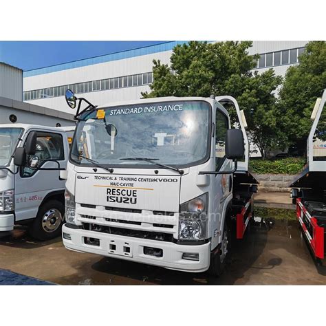 Isuzu Ton Flatbed Towing Road Wrecker Rescue Truck Isuzu Tow Truck