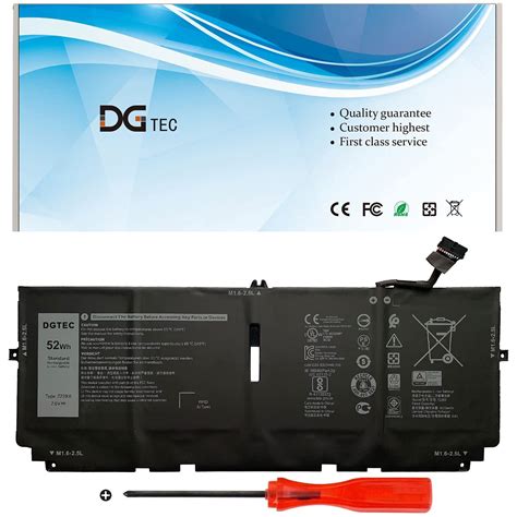 New 722Kk Laptop Battery Compatible For Dell Xps 13 9300 I5 Fhd I7