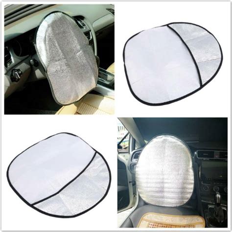 Car Truck Steering Wheel Sun Shade Cover Heat Block Heat Insulation