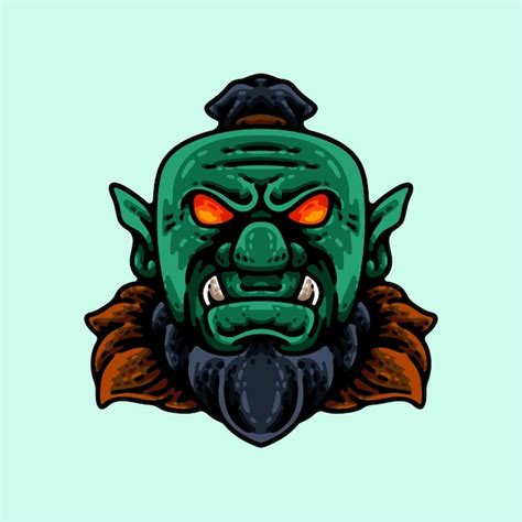 Premium Vector Angry Ogre