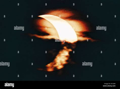 Sun Eclipse Stock Photo Alamy