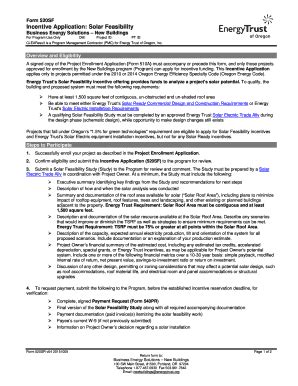 Fillable Online Energytrust Solar Ready Feasibility Form Sf