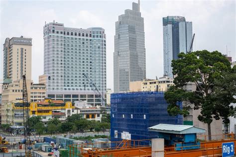 Vietcombank Tower Saigon Ho Chi Minh City Vietnam