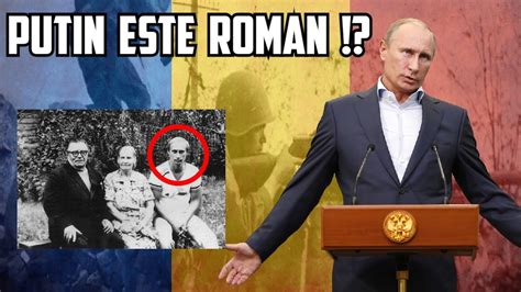 ANUNT SOCANT VLADIMIR PUTIN Este ROMAN Are ORIGINI ROMANESTI