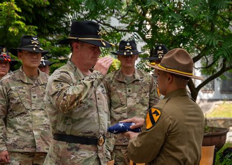 Dvids Images St Cavalry Division Patch And Retreat Ceremony Image