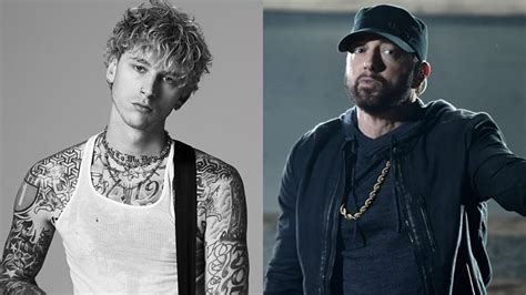 Watch Machine Gun Kelly Talks Eminem Feud In New Interview