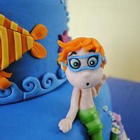 Bubble Guppies Cake Decorated Cake By Nancy La Rosa Cakesdecor