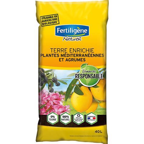 Fertilig Ne Terre Enrichie Plantes M Diterran Ennes Et Agrumes