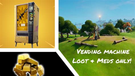 Vending Machine Only Challenge In Fortnite Youtube